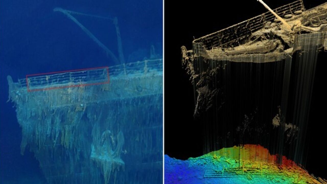 How the "Titanic" looks like after 112 years underwater: researchers found the lost statue of Diana and showed a photo of the ship