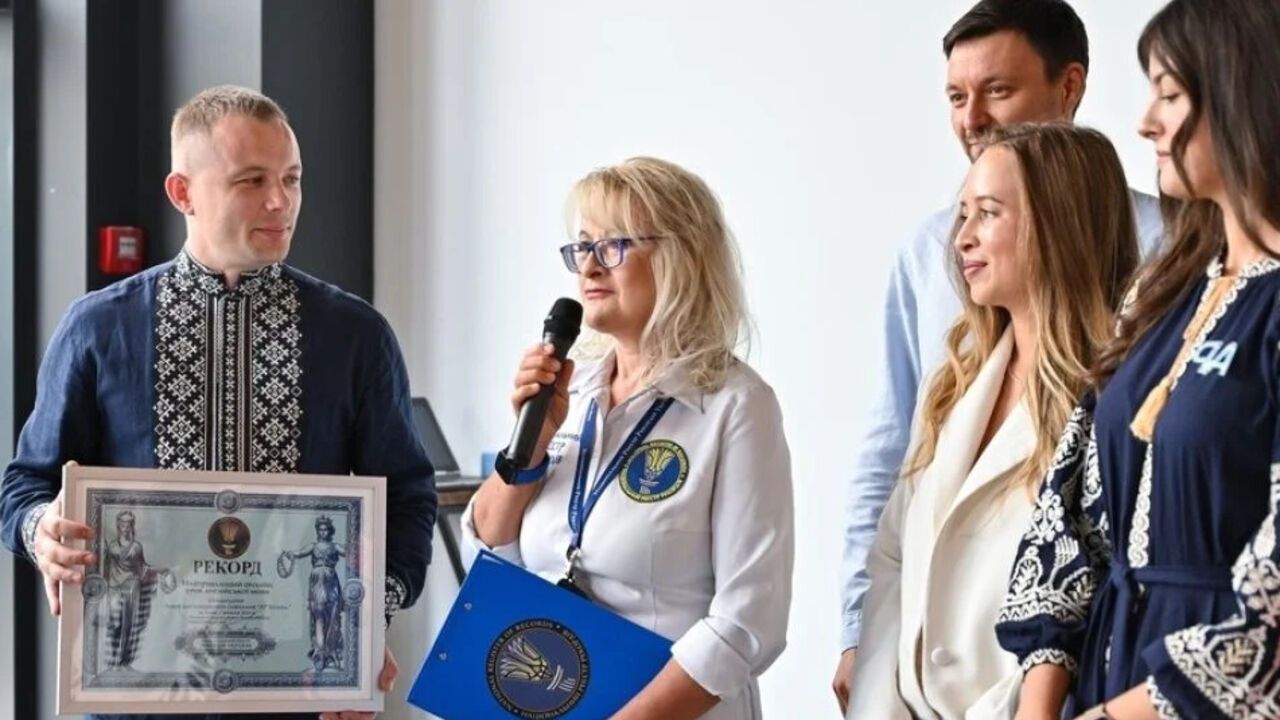 96 hours! A record for the longest English lesson was set in Lviv
