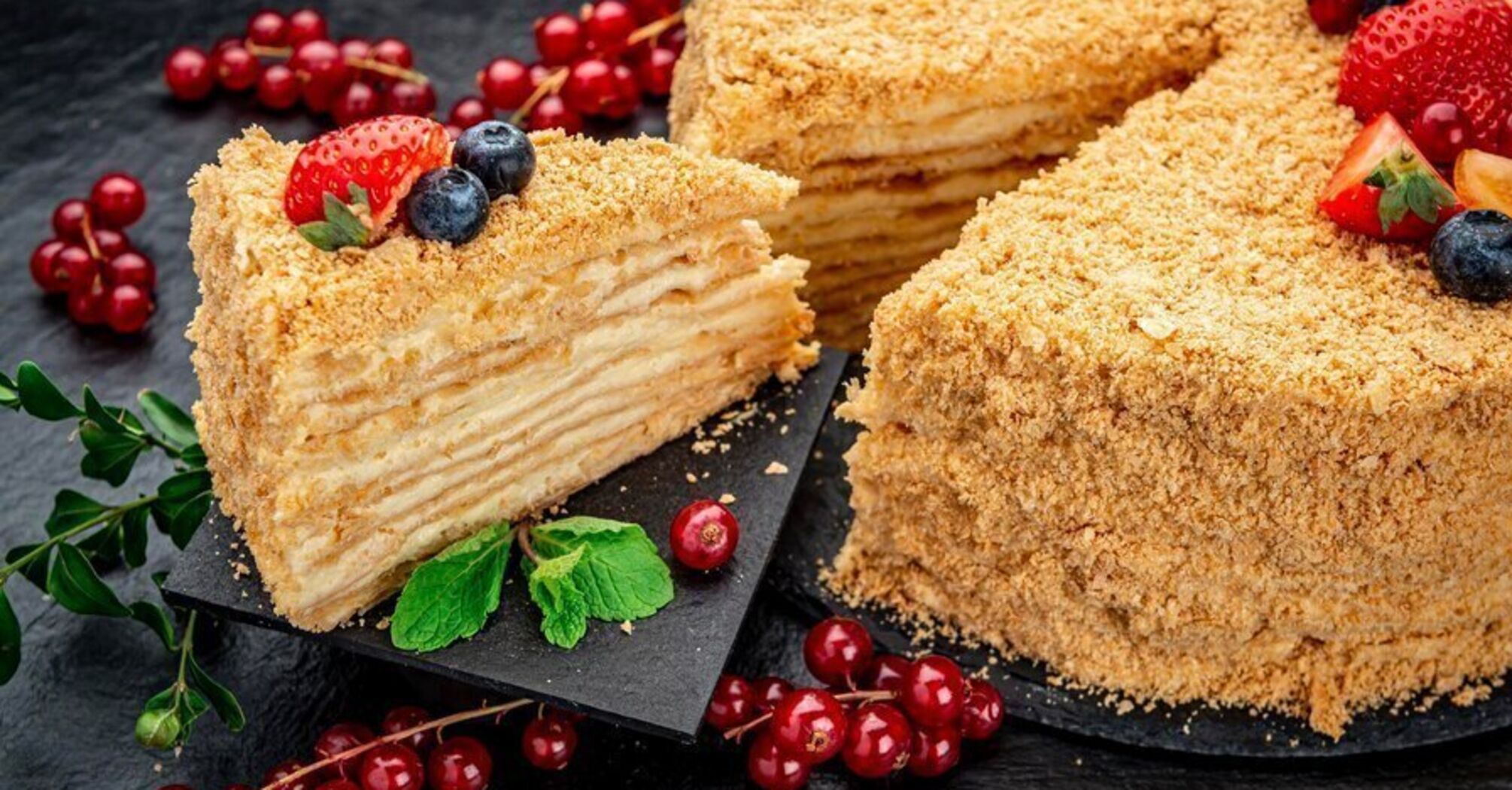 Simple no-bake honey cake: just use a frying pan