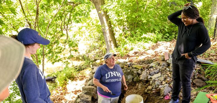 Archeolodzy odkryli zagrodę "Króla" Pompejusza, jednego z pierwszych czarnoskórych właścicieli ziemskich kolonialnej Nowej Anglii. Zdjęcie