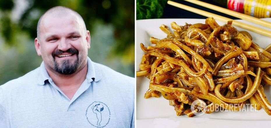 Vasyl Virastiuk shares his signature recipe