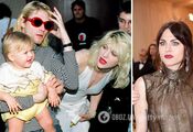 Kurt Cobain's only daughter became a mother for the first time and showed the baby: what name was chosen for him