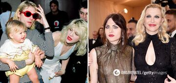 Kurt Cobain's only daughter became a mother for the first time and showed the baby: what name was chosen for him