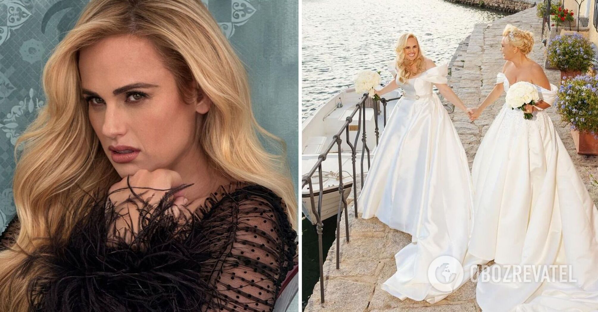 With two brides: the first photos and details of the wedding of Rebel Wilson and Ramona Agruma in Sardinia have appeared