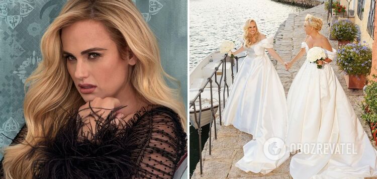 With two brides: the first photos and details of the wedding of Rebel Wilson and Ramona Agruma in Sardinia have appeared