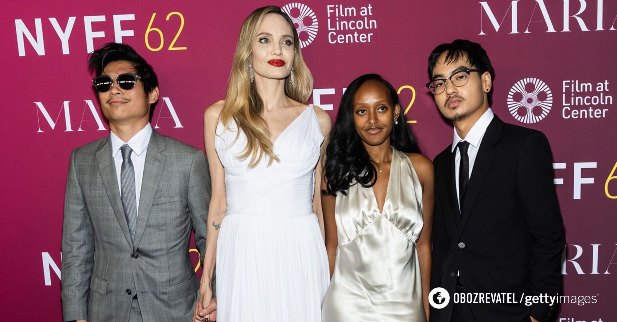 Angelina Jolie went out accompanied by three adopted children. Rare family photos