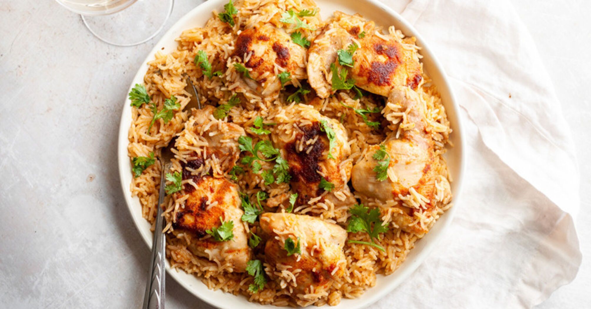 Rice with chicken meat – how to cook – rice recipes