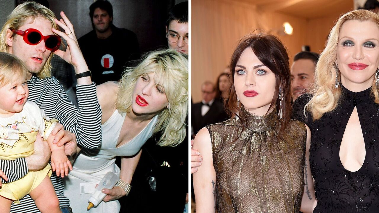 Kurt Cobain's only daughter became a mother for the first time and showed the baby: what name was chosen for him