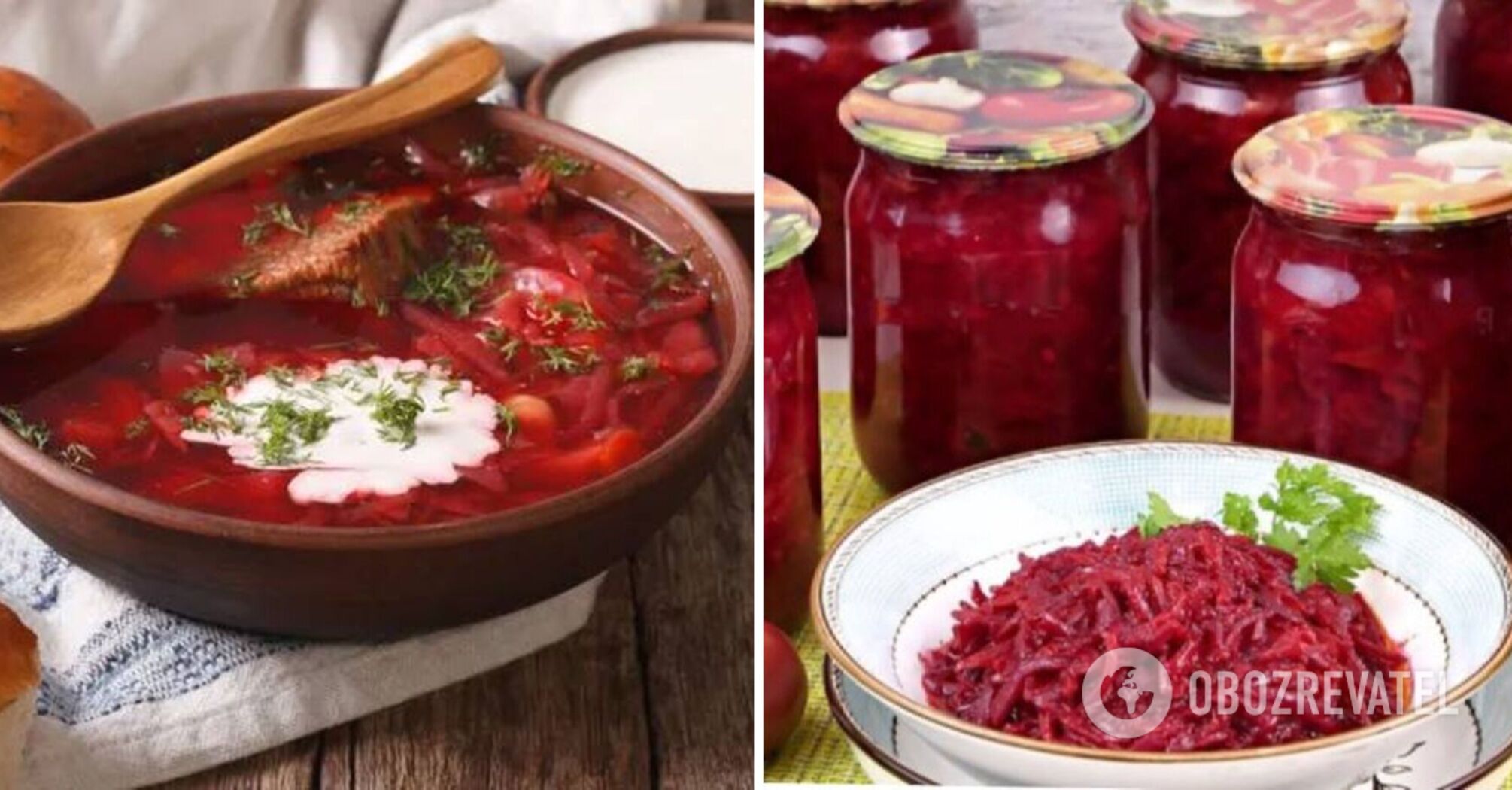 How to pickle beet borscht dressing for the winter