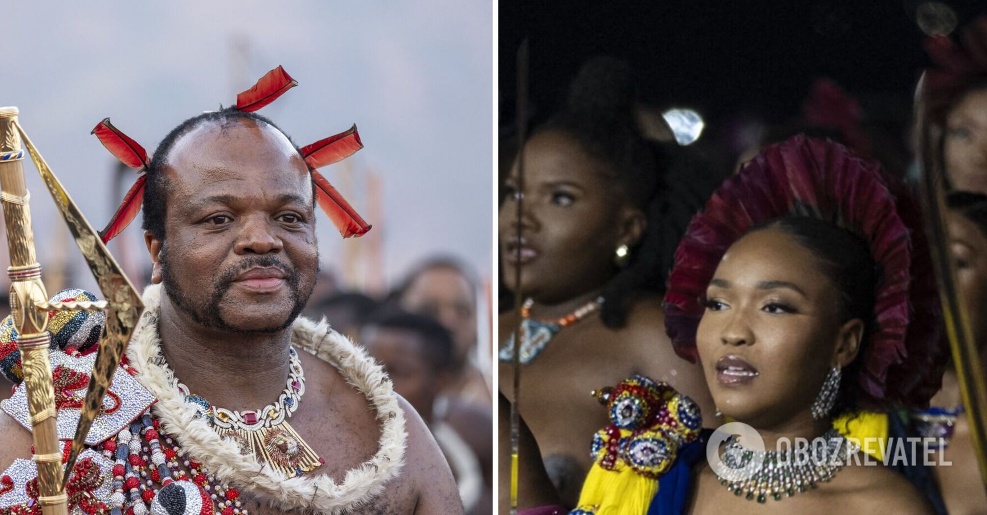 South Africa's expresident's daughter will become King Eswatini's 16th wife: how 21-year-old Nomsebo Zuma and 56-year-old Mswati III look like. Photo