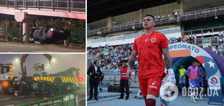 Chile goalkeeper's leg amputated to extract him from car after crash