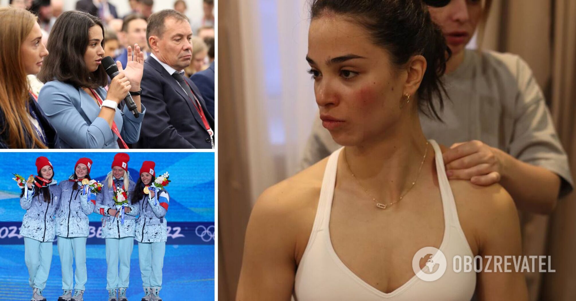 Olympic champion from Russia called Russians a "herd of idiots" and received a response