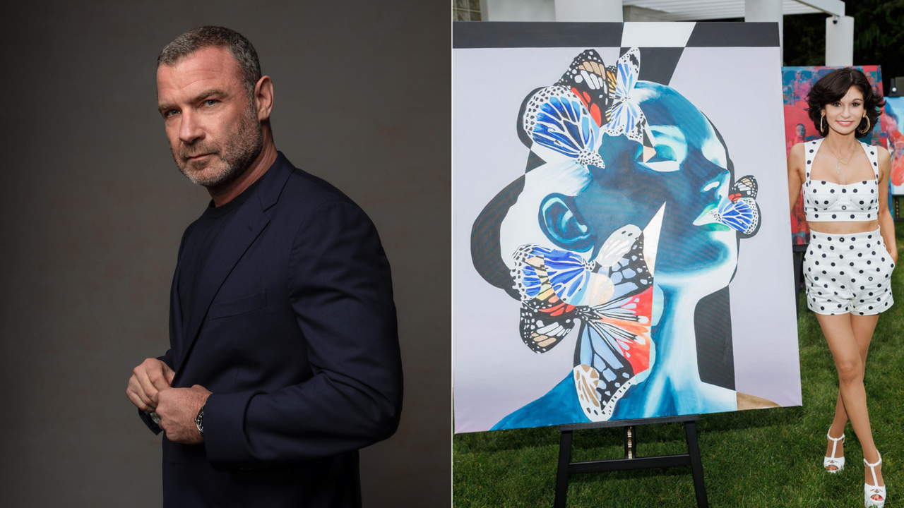 Liev Schreiber and Julia Gaart raised an impressive sum for Ukrainian children affected by the war