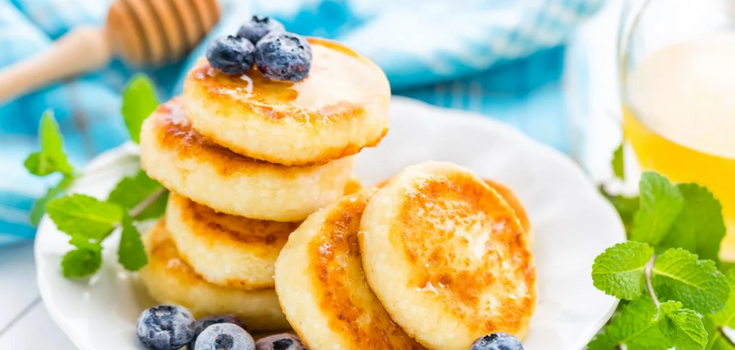 What is the main secret to the perfect cottage cheese pancakes