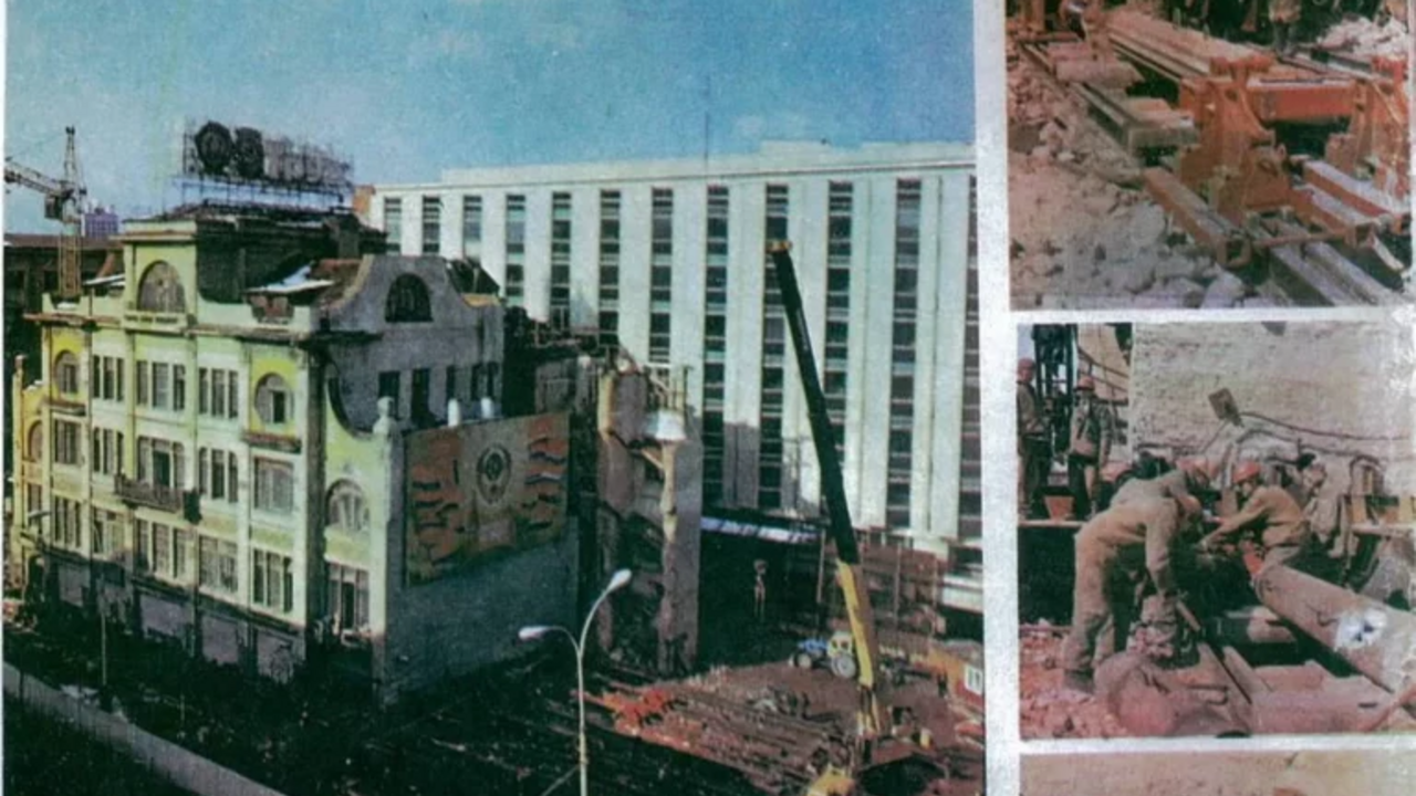 Residents weren't even warned: how high-rise buildings with people were moved in the USSR