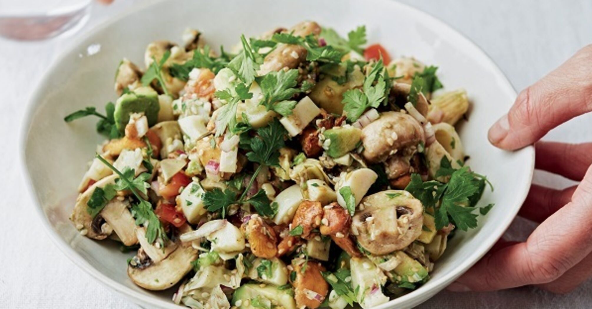 Elementary salad with mushrooms: it is worth cooking in the fall