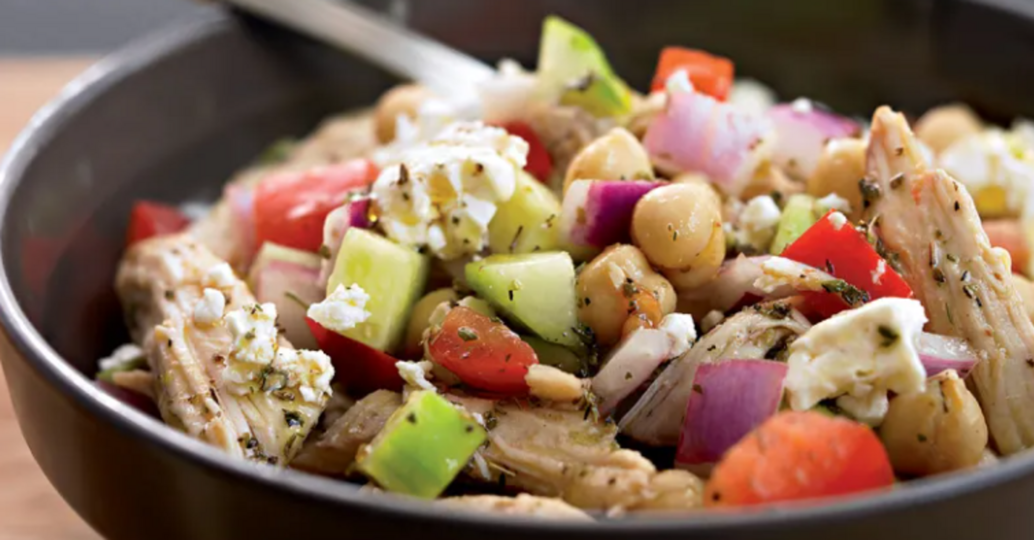 What's a delicious way to dress a chicken salad: not just mayonnaise