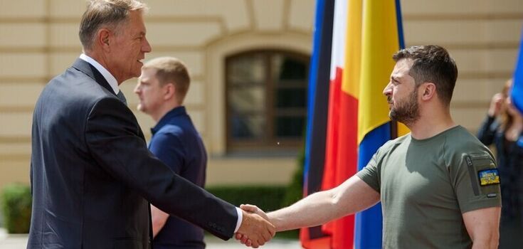 Iohannis and Zelenskyy