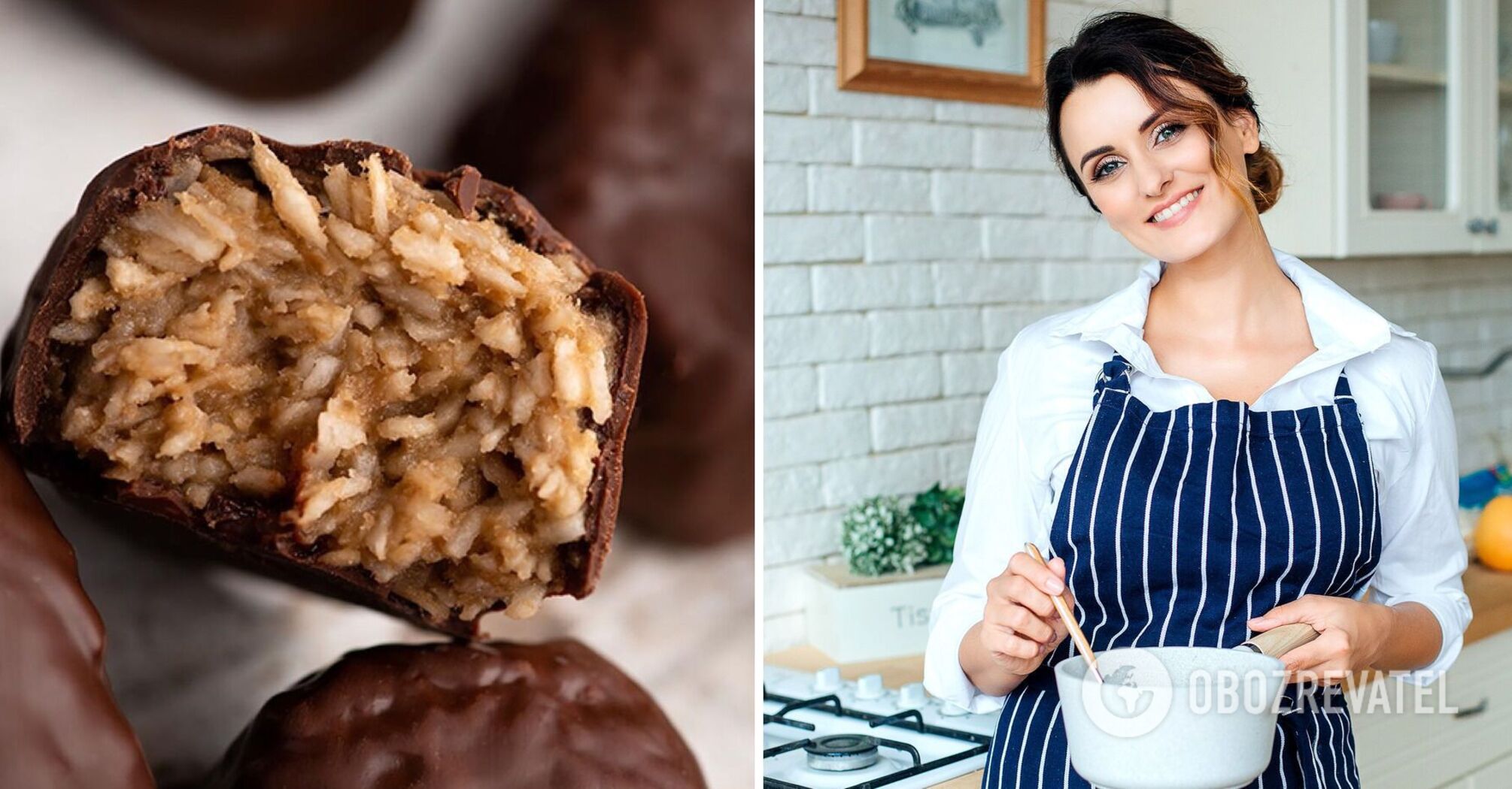 A coconut bar that will surpass Bounty: Liza Hlinska shared her idea