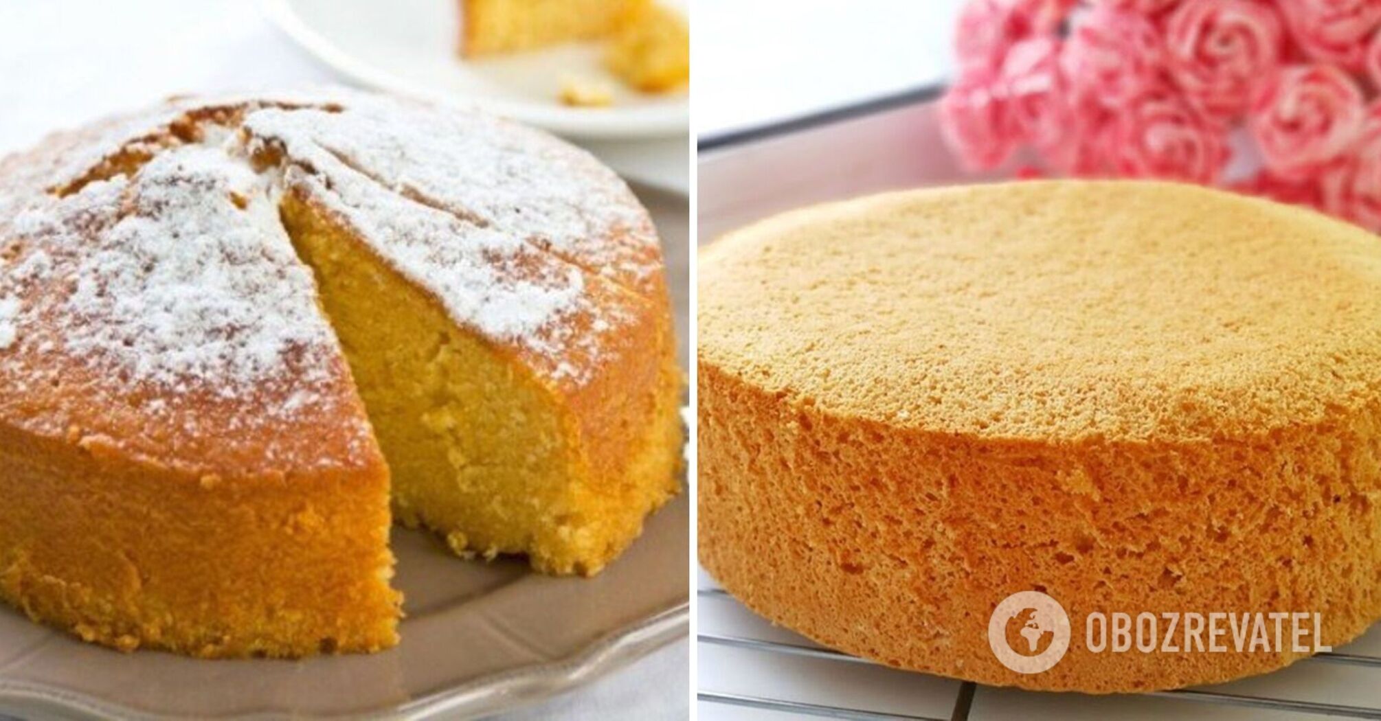 Sponge cake that always works: the simplest technology