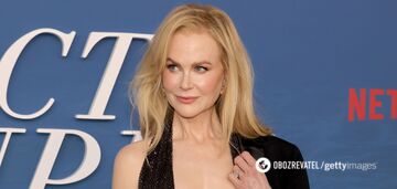 57-letnia Nicole Kidman pojawiła się publicznie w połyskującej sukni z głębokim dekoltem. Zdjęcie
