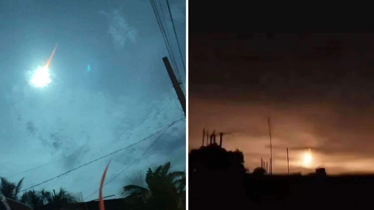 Asteroida spadła na Filipinach: mieszkańcy zarejestrowali potężny błysk. Wideo