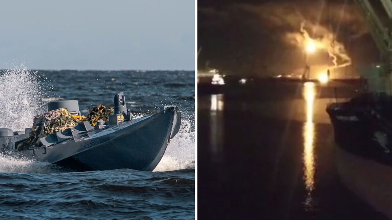 People in Novorossiysk complained about an attack by naval drones, explosions were heard. Video