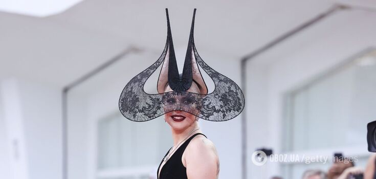 Lady Gaga in a fancy hat outshone all the guests of the Venice Film Festival: how the fantastic image of the "Joker" star looked like. Photo