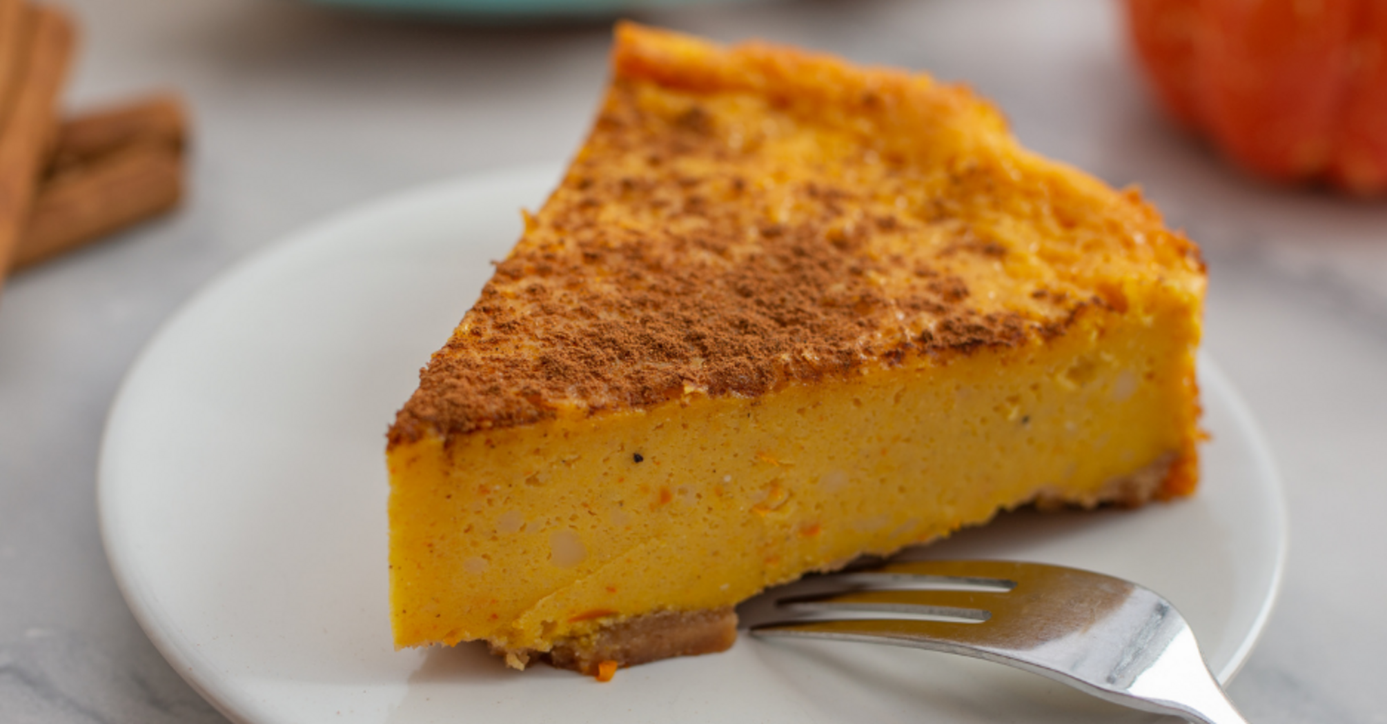 Pumpkin pie without baking: cookies are good for the base