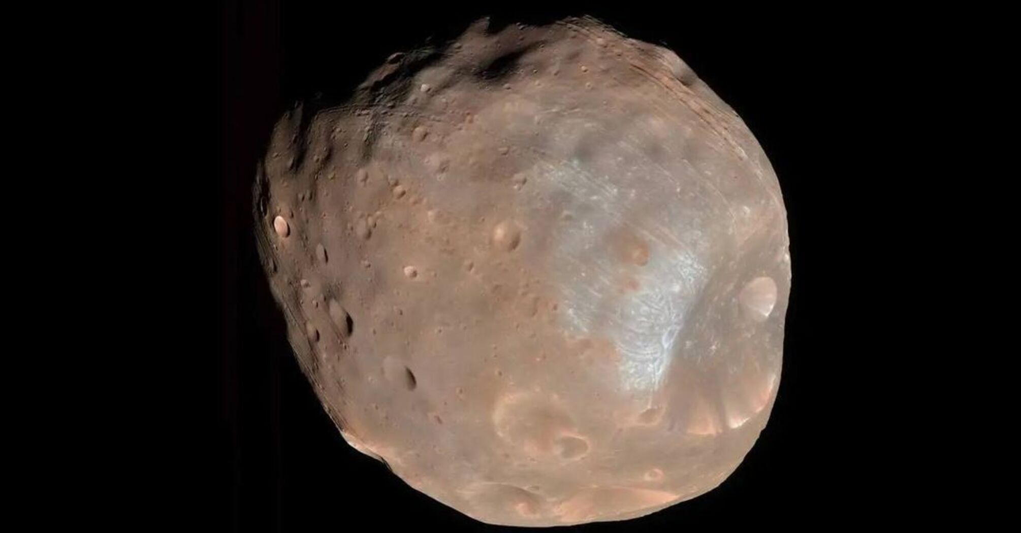 NASA has photographed a "space potato" on Mars. Photo