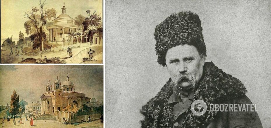Kyiv in the paintings of Taras Shevchenko