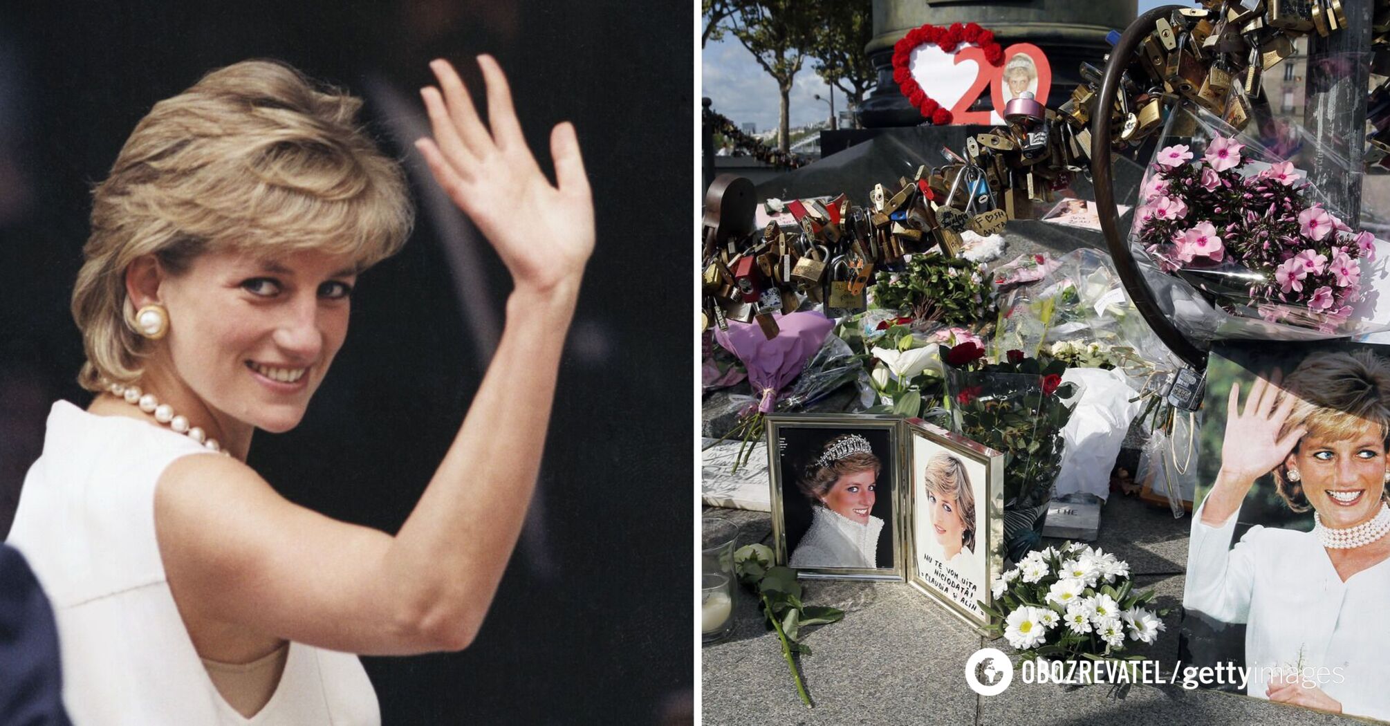 The Queen broke protocol and the palace was flooded with flowers: Princess Diana was buried 27 years ago. Historic photos