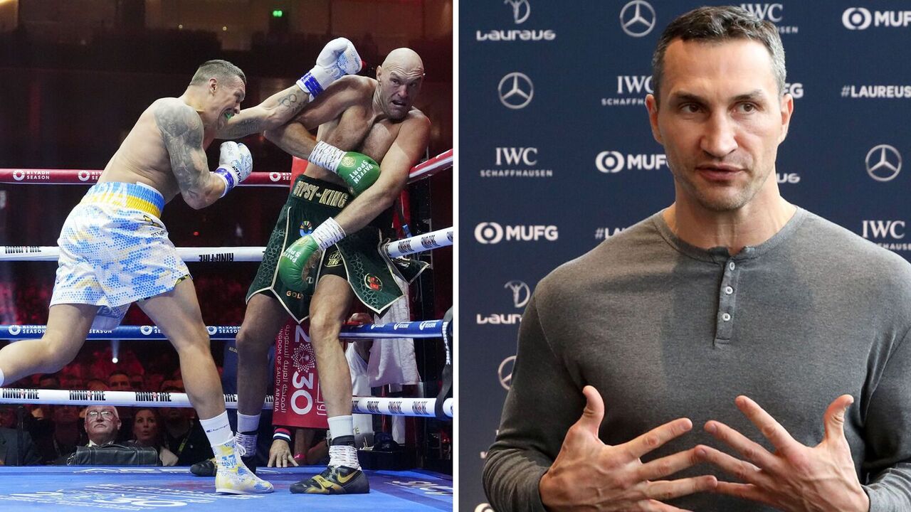 "It will either be short or..." Klitschko answers questions about Usyk-Fury rematch