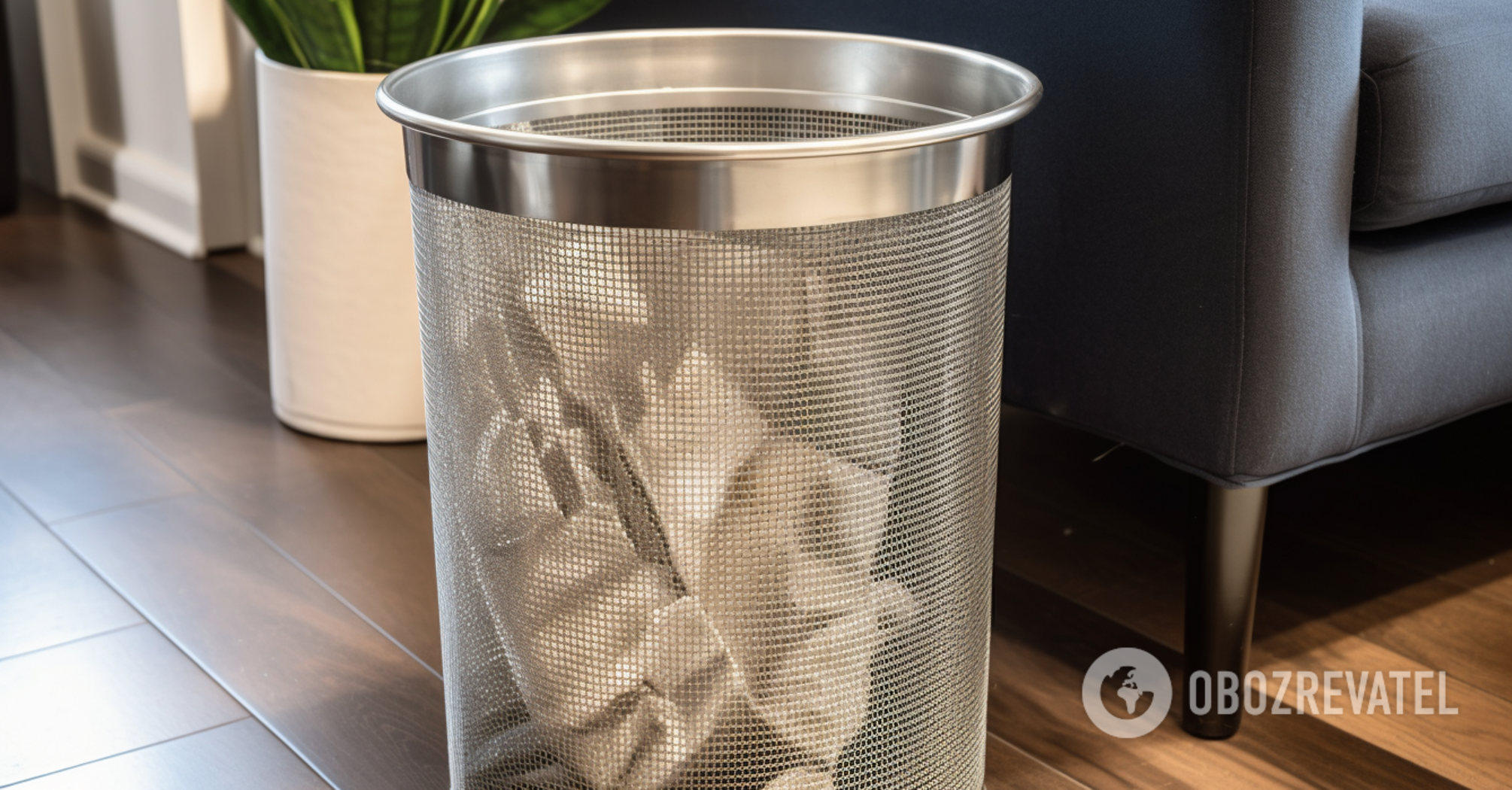 How to remove an unpleasant odor from a trash can: life hack