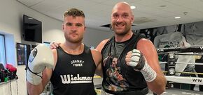 The undefeated British super heavyweight refused to fight the titled Ukrainian and canceled the fight. Video