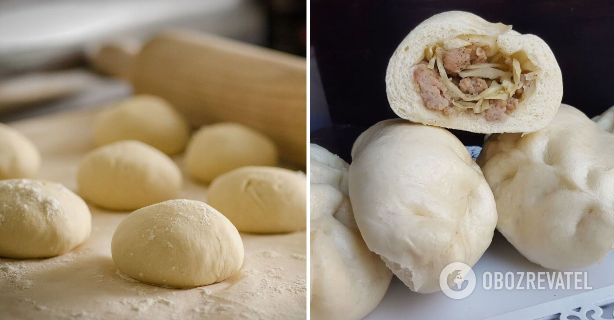 How to prepare puffy cabbage pies in a new way: an unexpected solution