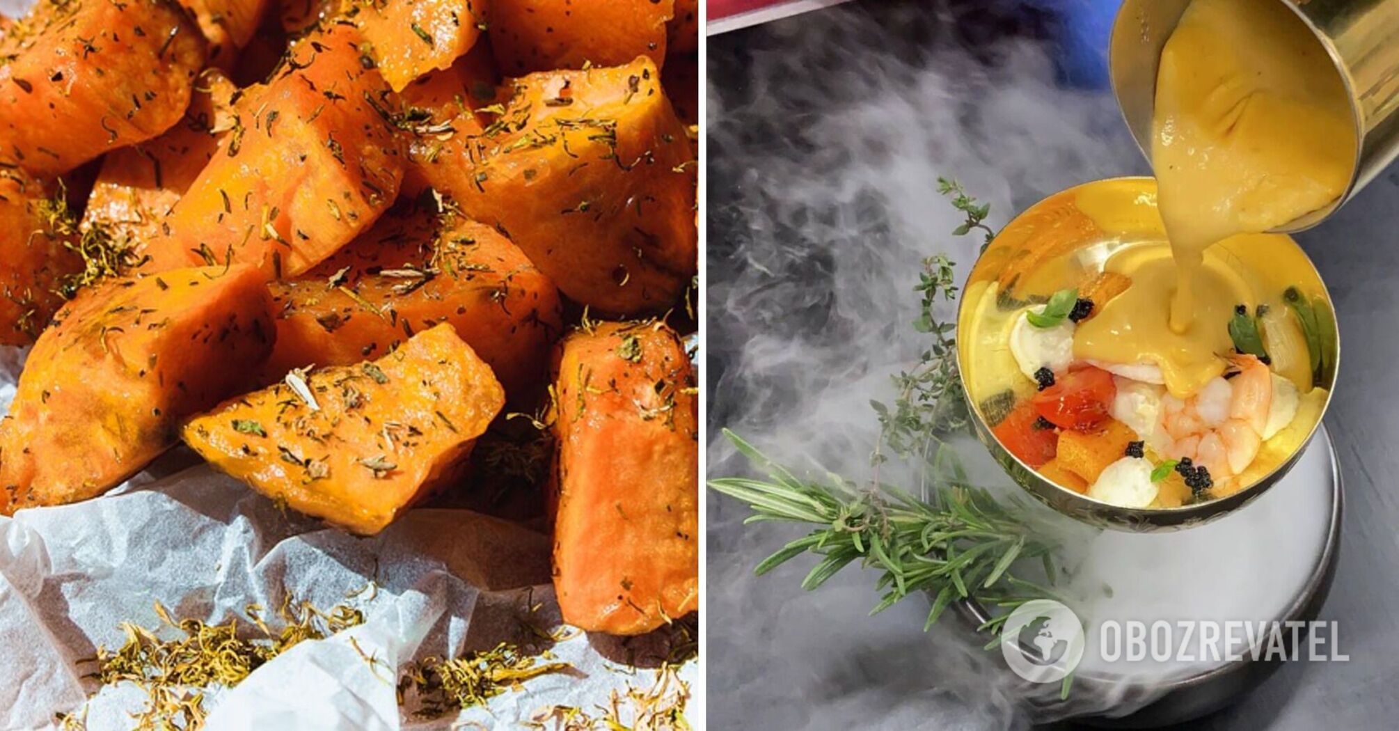 How to cook autumn sweet potato soup: a recipe from the chef