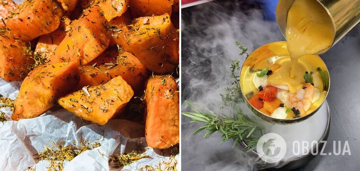 How to cook autumn sweet potato soup: a recipe from the chef
