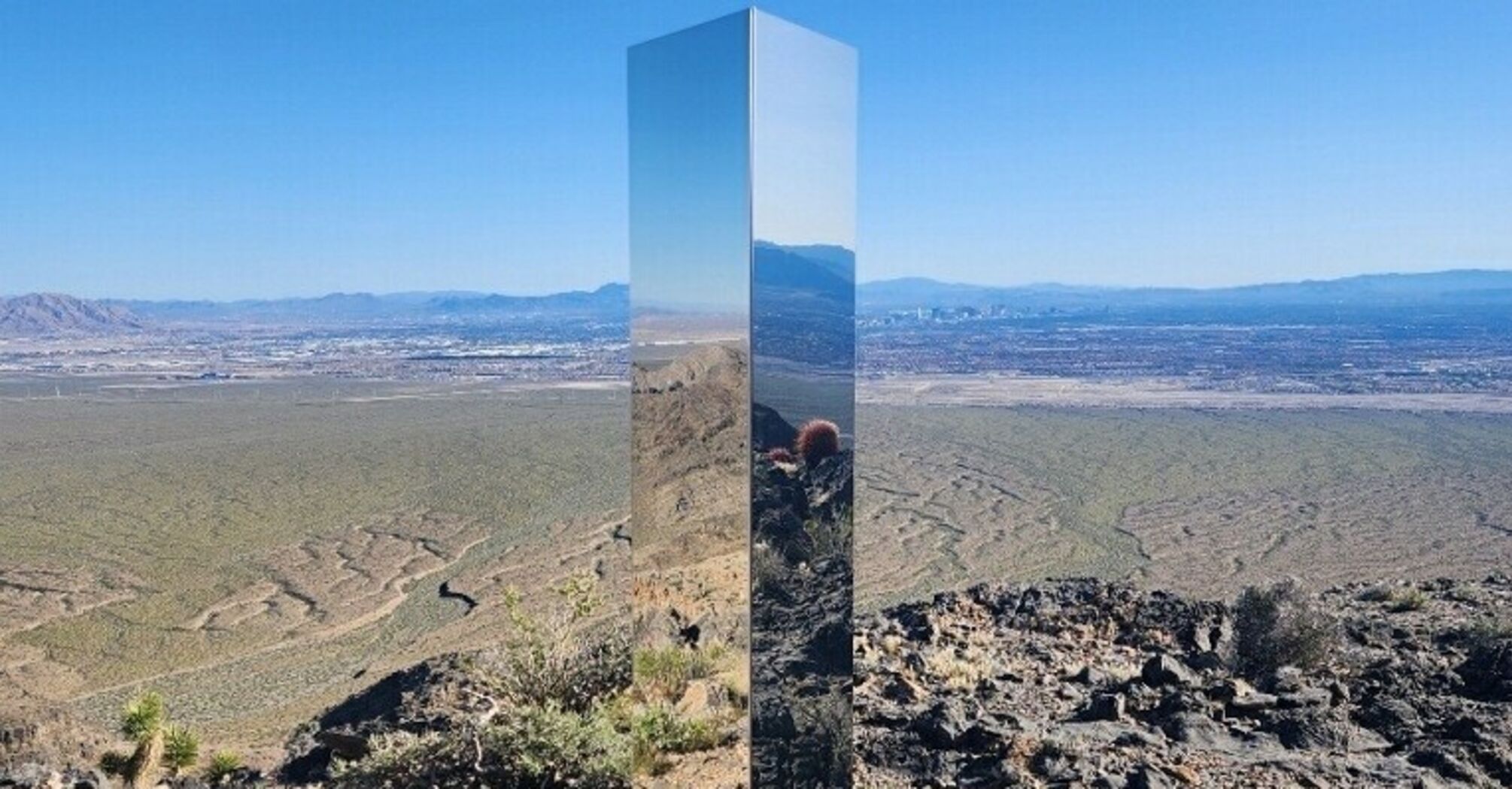 'How did it get there?' Mysterious monolith found in the Nevada desert