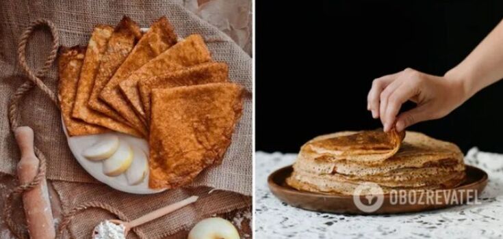 Quick pancakes that do not tear apart: recipe for the most successful batter with boiling water