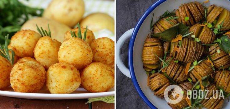 How to serve potatoes in a new way: 2 unusual recipes