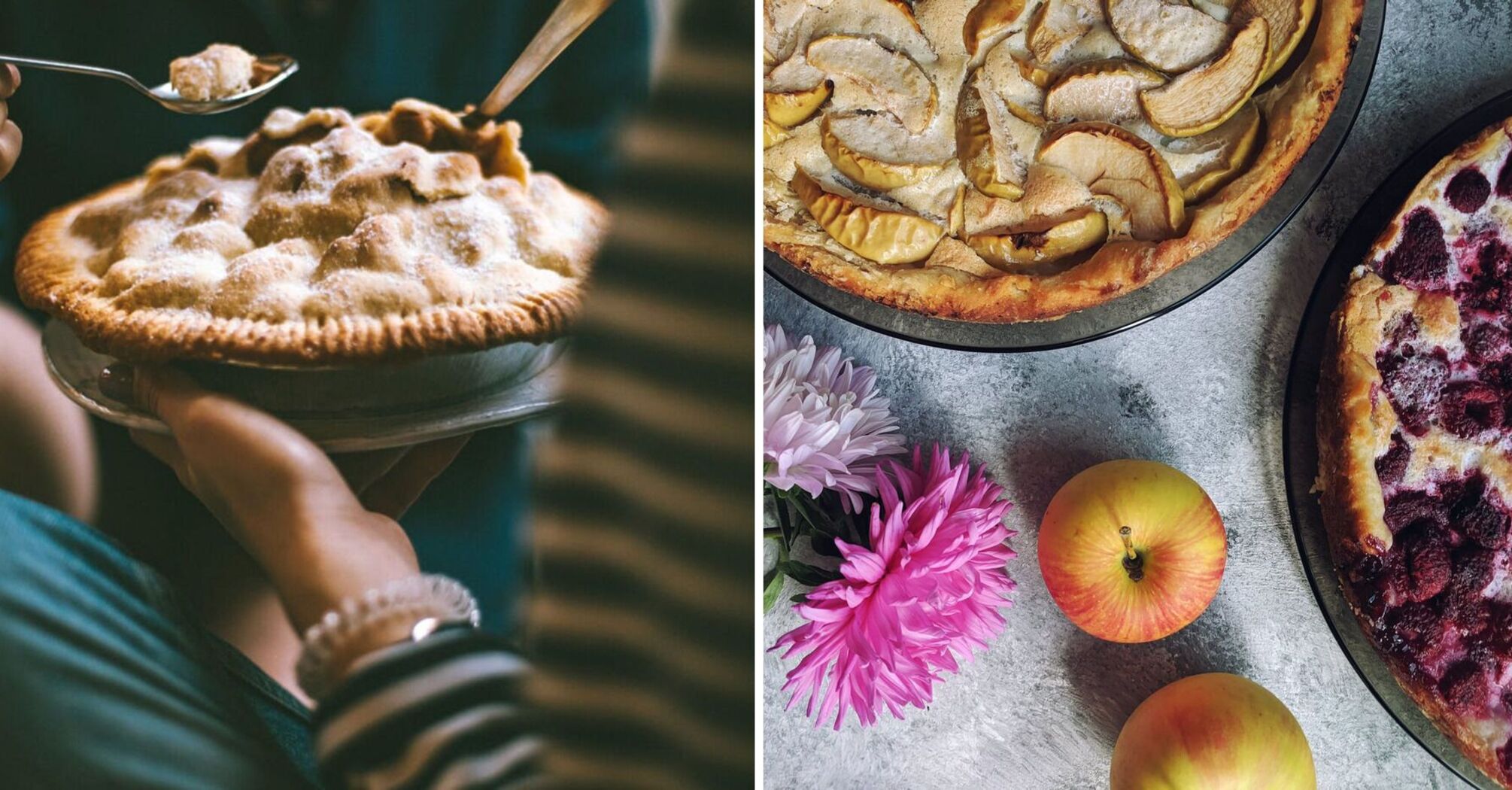 Versatile pies from autumn fruits and vegetables – food blogger ideas