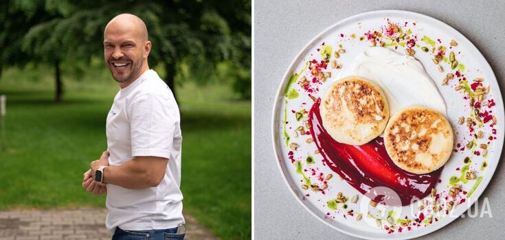 "MasterChef" judge Volodymyr Yaroslavskyi shared a recipe for delicious syrniki