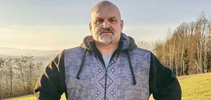 Vasyl Virastyuk has a fifth son, who was given an unusual short name
