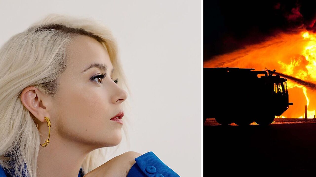 Mika Newton's family is in danger due to fires in California