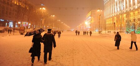 Here is what Kyiv's Khreshchatyk looked like in winter in the 1970s. Archival photos