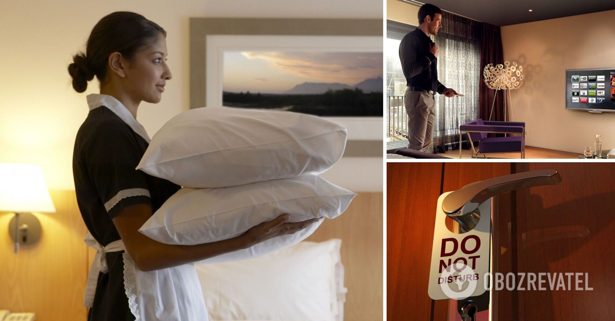 The maid explained why you shouldn't make your bed and leave the TV on in a hotel