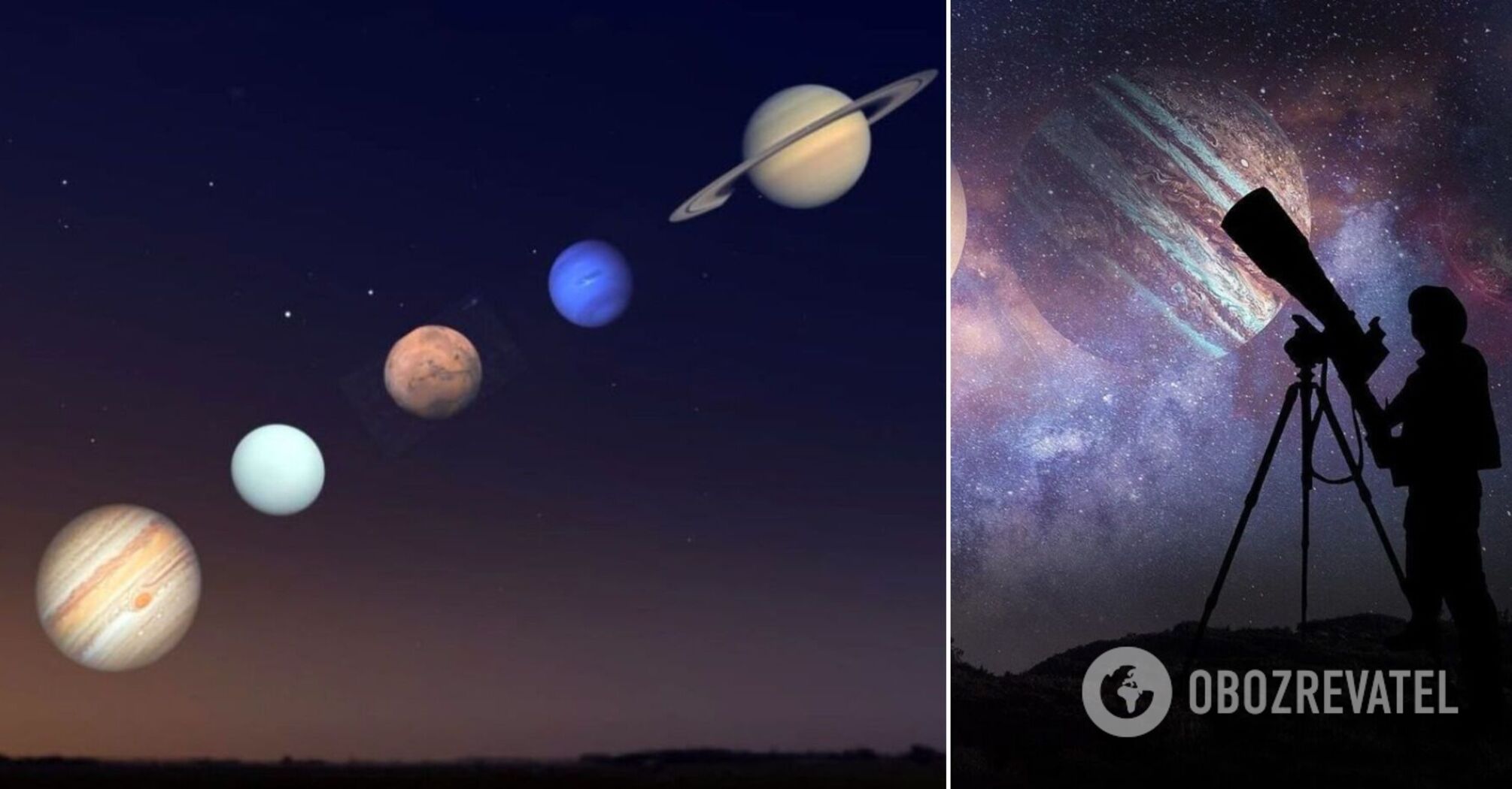 The next time such a phenomenon will occur will be in 144 years: soon Ukrainians will be able to see a rare parade of 7 planets