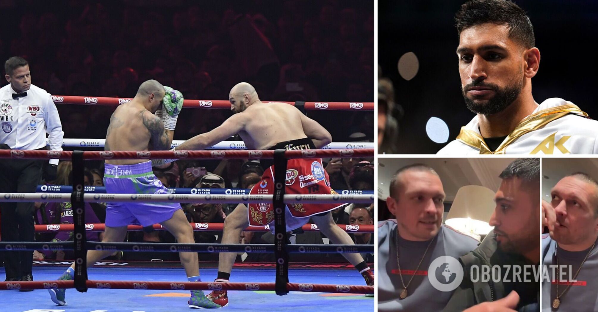 "Widzę cię po raz pierwszy" Były mistrz świata spotkał się z Usykiem i był pod wrażeniem jego kondycji trzy tygodnie po walce z Furym. Wideo