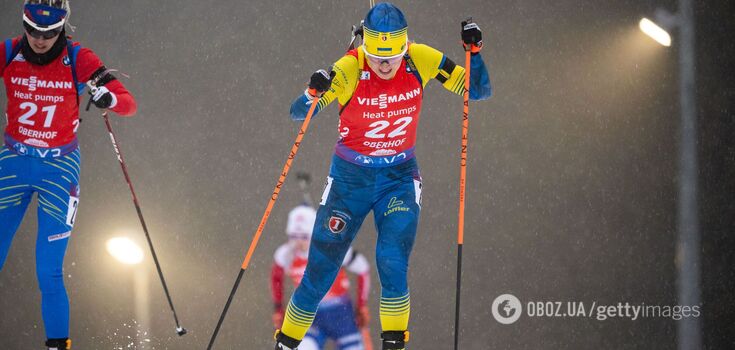 Ukrainian Olympic biathlon champion refused to start the World Cup race